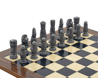Juego de ajedrez Victorian en metal y palisandro de Berkeley Chess