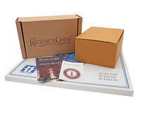 El juego de ajedrez Levisham en nogal y negro