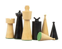 Juego de ajedrez Art Déco negro