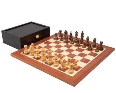 Juego de ajedrez de campeonato Down Head Acacia