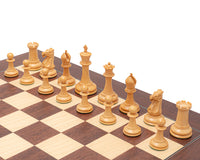 Juego de ajedrez de lujo: reproducción del Paulsen de 1853 en ébano y palisandro mongoy
