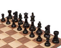 The Conquest — Juego de ajedrez plegable en nogal y negro