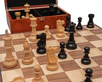 The Conquest — Juego de ajedrez plegable en nogal y negro