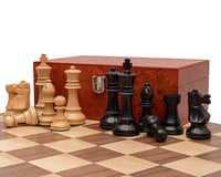 The Conquest — Juego de ajedrez plegable en nogal y negro