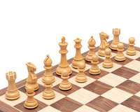 Juego de ajedrez Staunton clásico en acacia y arce