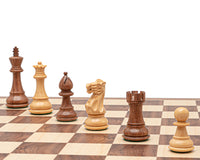 Juego de ajedrez Staunton clásico en acacia y arce