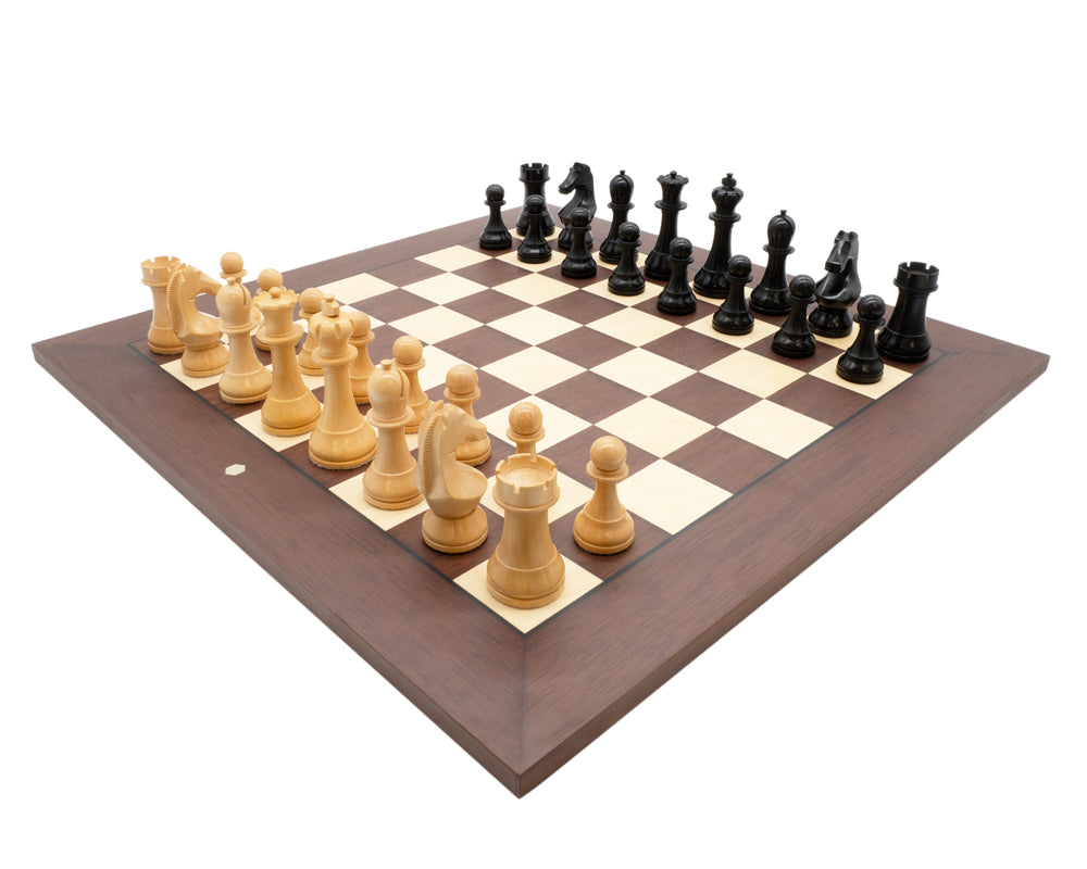 Juego de ajedrez del Campeonato Mundial - Edición en palo de rosa