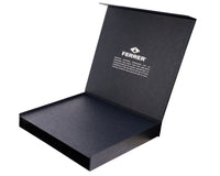 Juego de ajedrez Staunton Deluxe en negro y oliva de Rechapados Ferrer con estuche