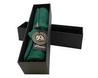 Manopoulos — Juego de Backgammon enrollable de ante para viaje - Verde