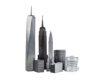 Skyline Premium - Piezas de ajedrez de metal - Edición Nueva York