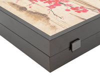 Juego de backgammon Manopoulos Oriental Cherry Blossom