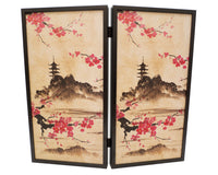 Juego de backgammon Manopoulos Oriental Cherry Blossom